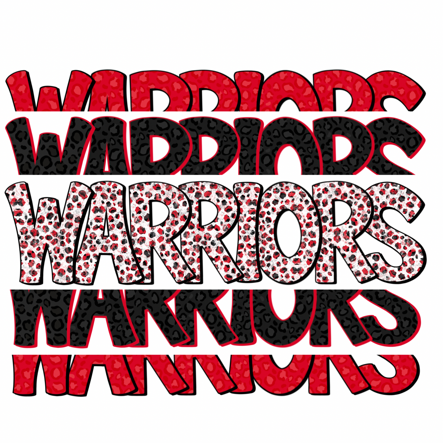 Red & Black Warriors