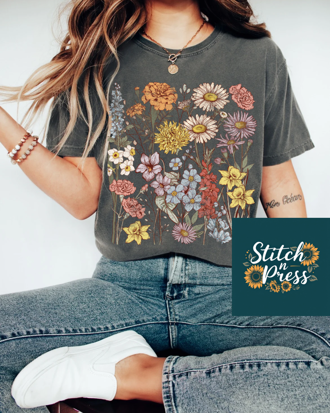 Floral T Shirt