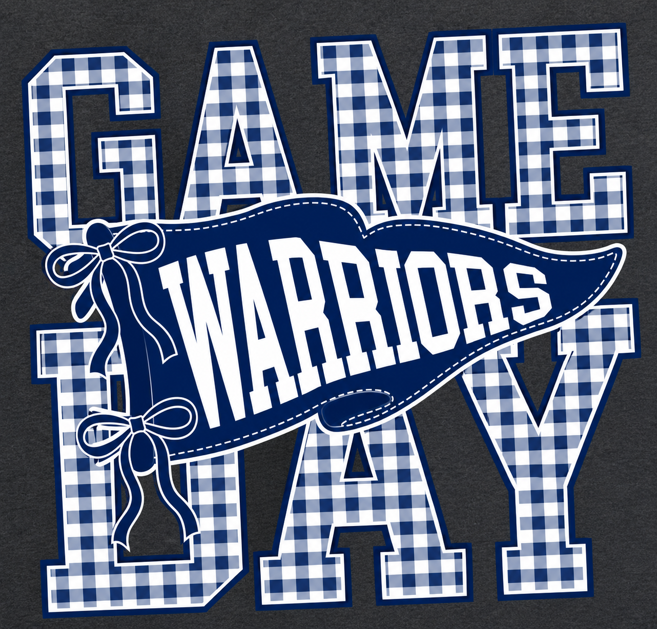 Game Day Warriors- Navy