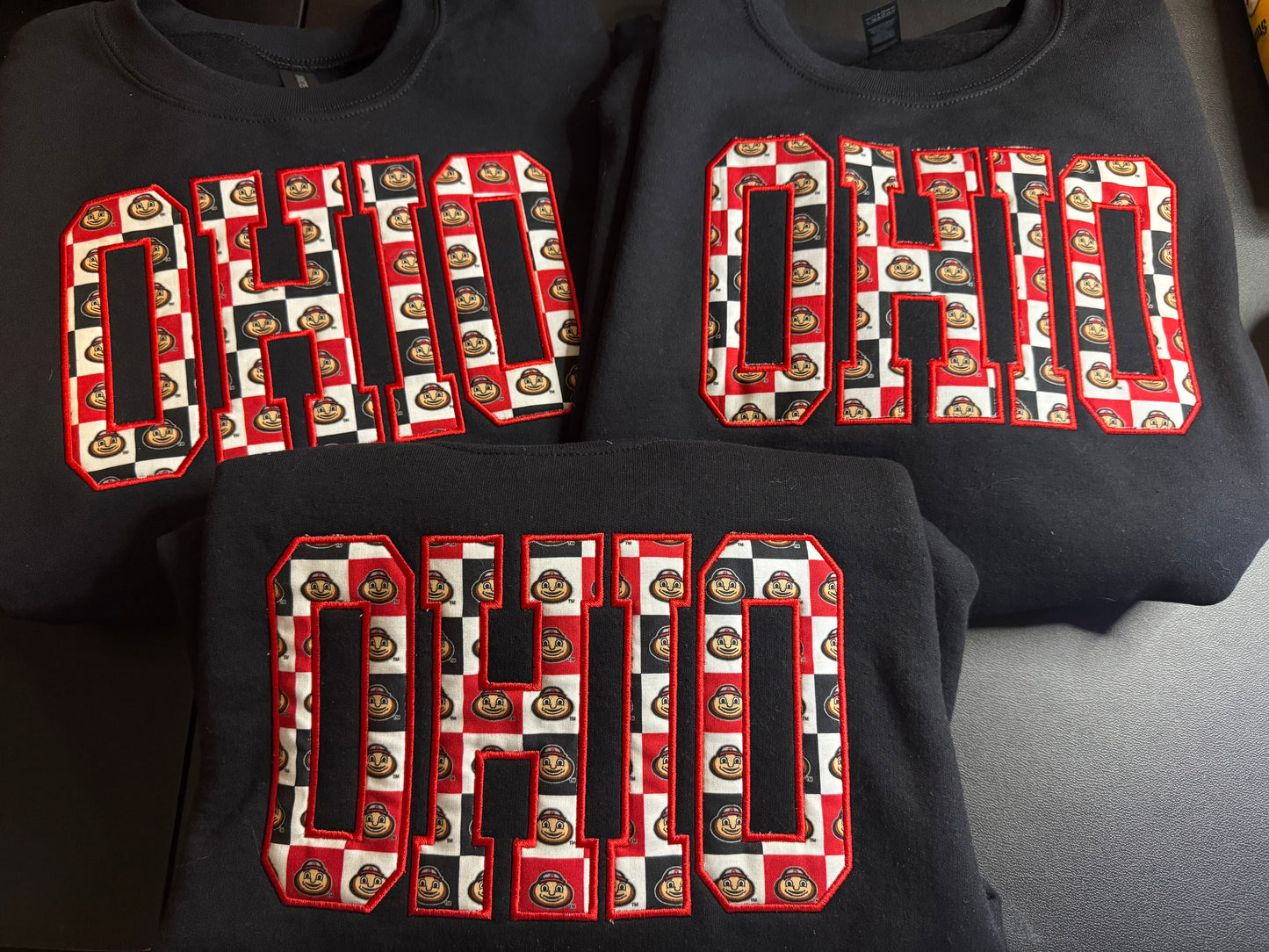 Ohio State Embroidered Sweatshirt