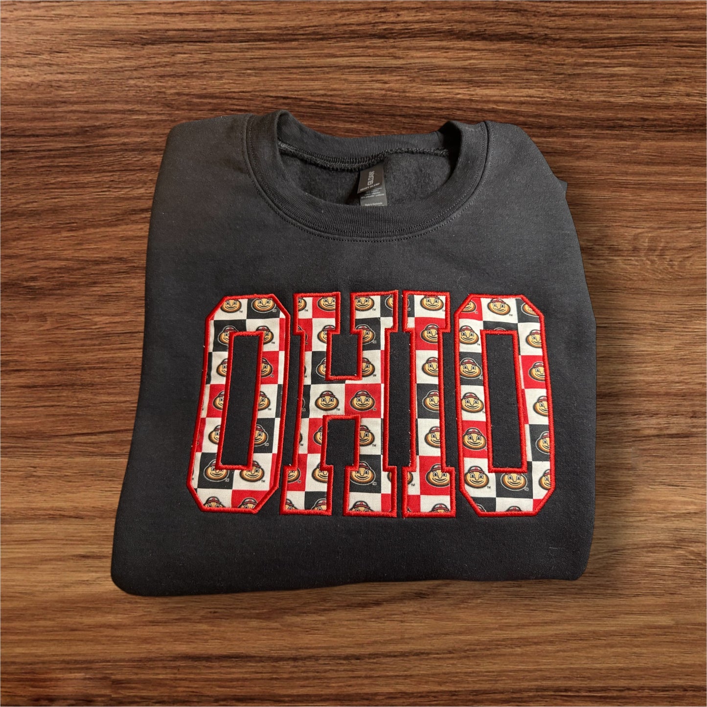 Ohio State Embroidered Sweatshirt
