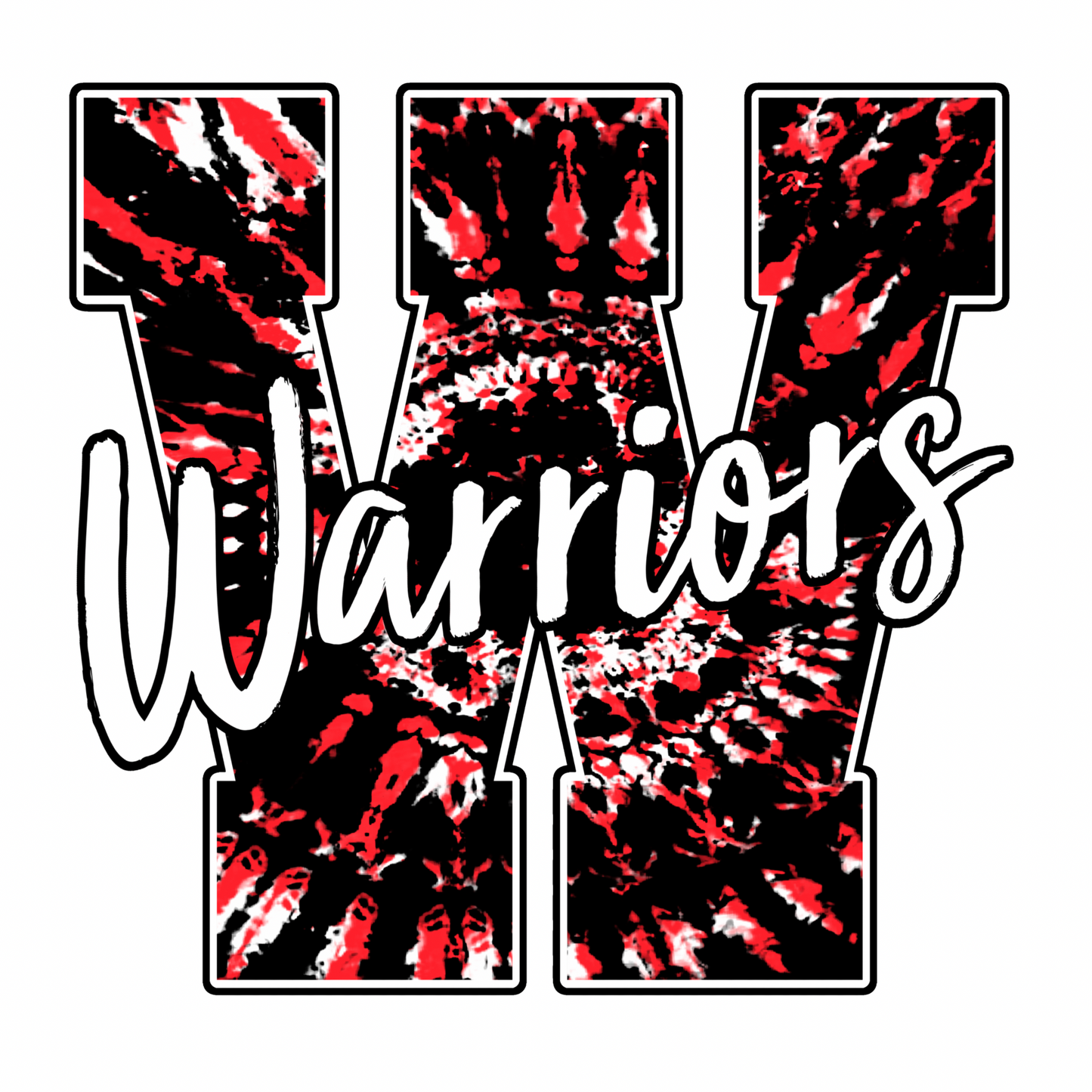 Tie dye Warriors