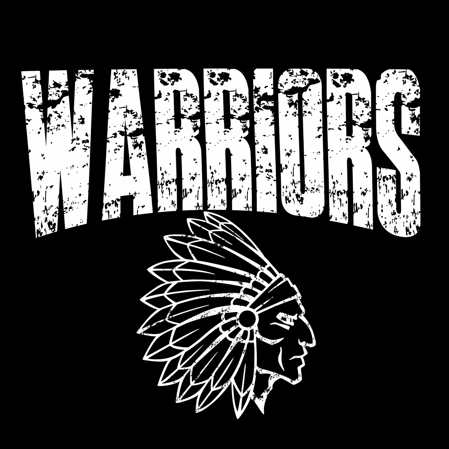 White Warriors with warriors head