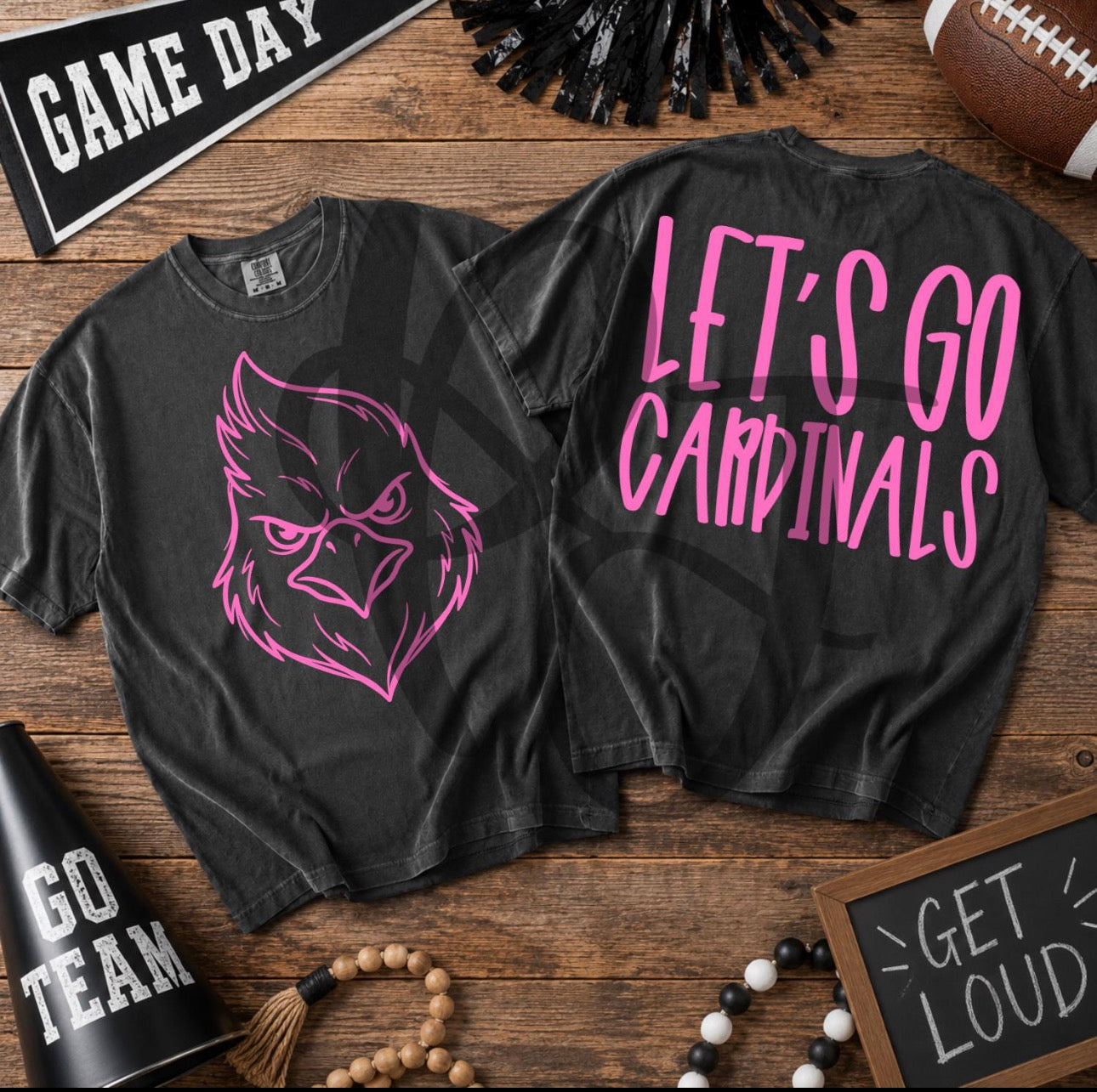 Pink Out Cardinals T Shirt