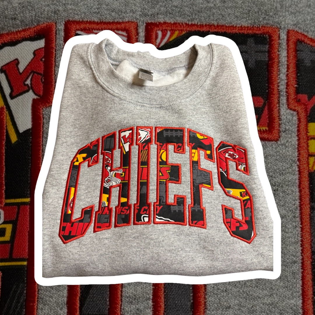 Embroidered Chiefs Sweatshirt